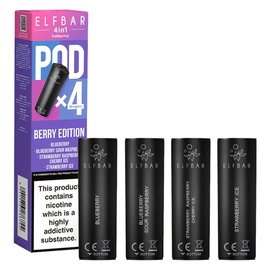 Elf Bar 4in1 Prefilled Pods Berry Edition