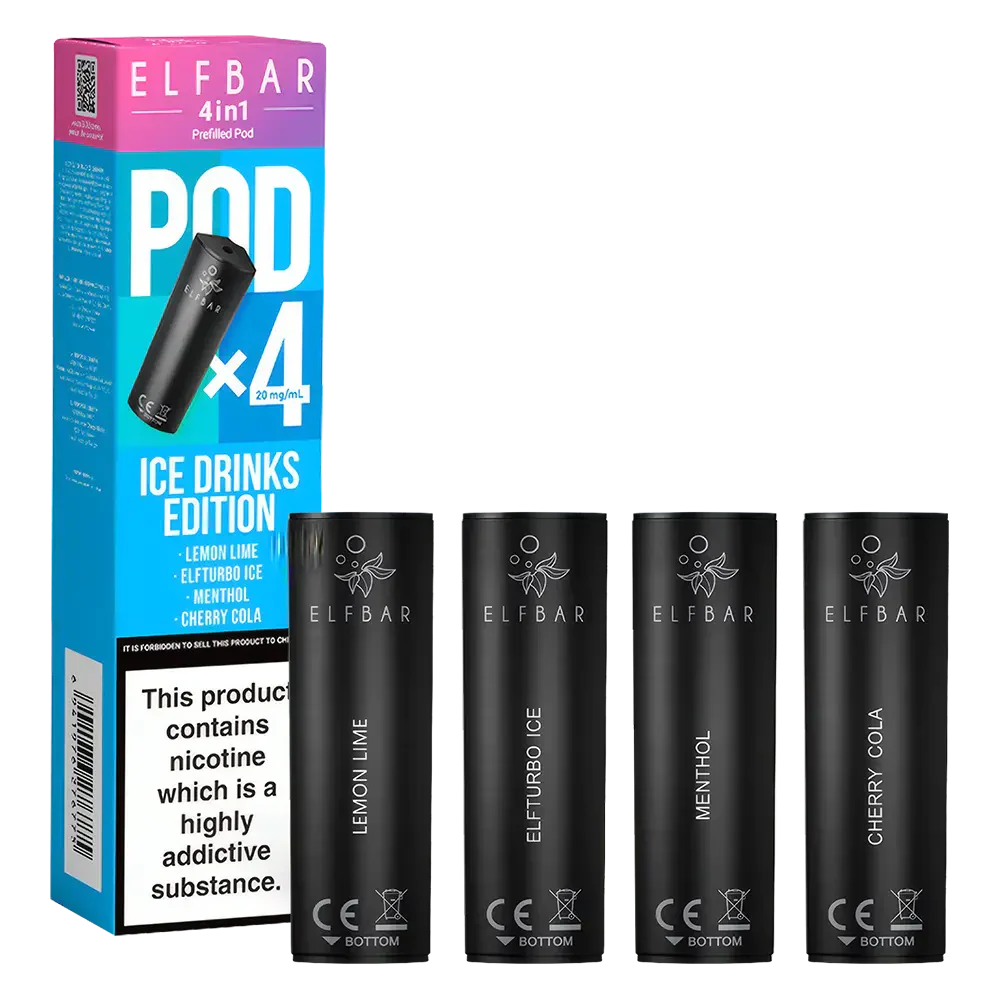 Elf Bar 4in1 Prefilled Pods Ice Drinks Edition