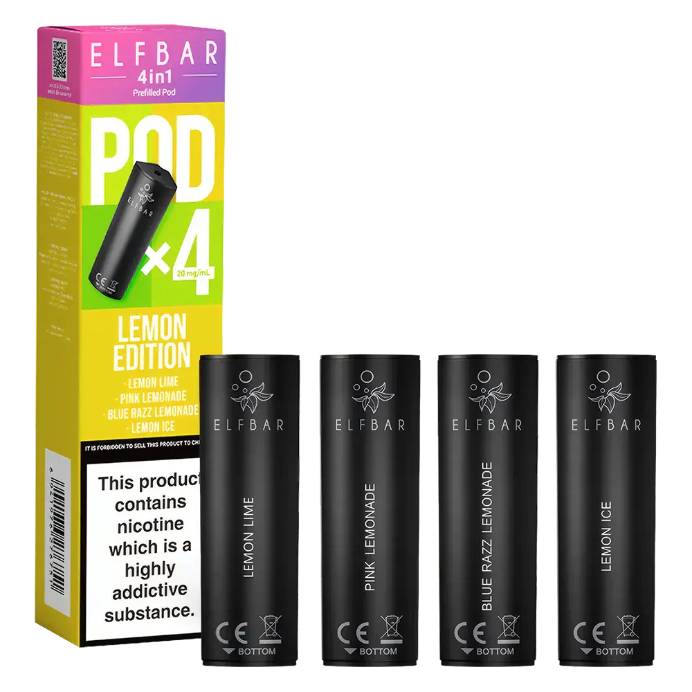Elf Bar 4in1 Prefilled Pods Lemon Edition