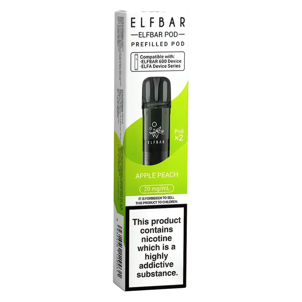 Elf Bar 600 Prefilled Pods Banana Ice