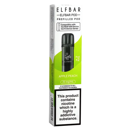 Elf Bar 600 Prefilled Pods Banana Ice