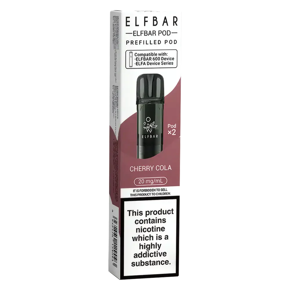 Elf Bar 600 Prefilled Pods Cherry Cola