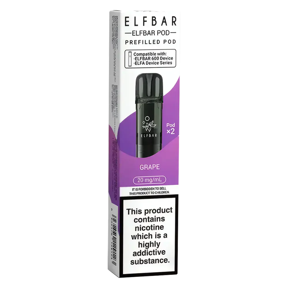 Elf Bar 600 Prefilled Pods Grape