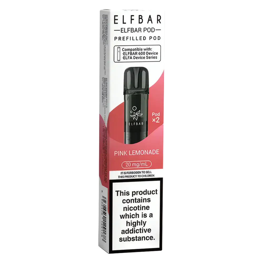 Elf Bar 600 Prefilled Pods Pink Lemonade