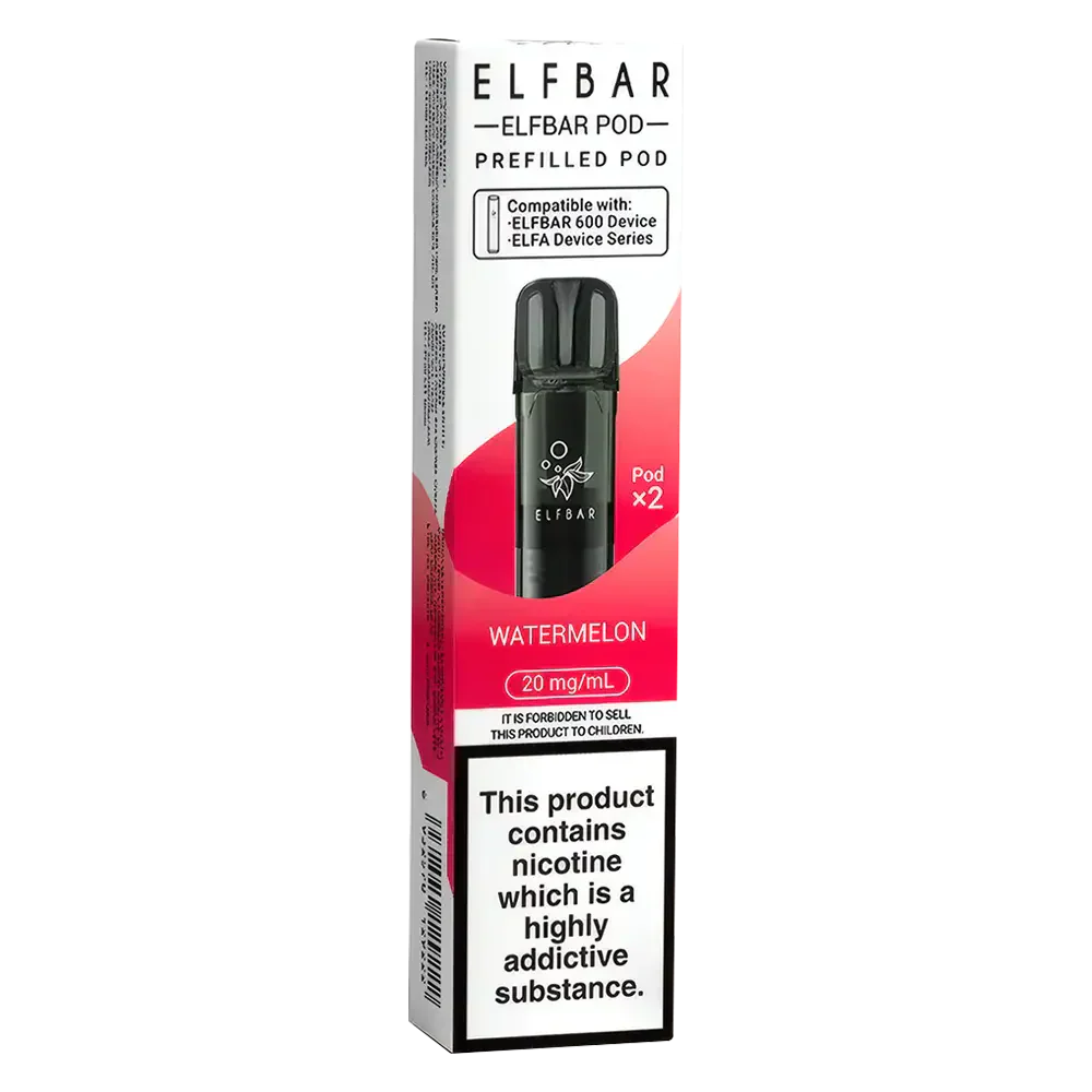 Elf Bar 600 Peach Ice Prefilled Pods