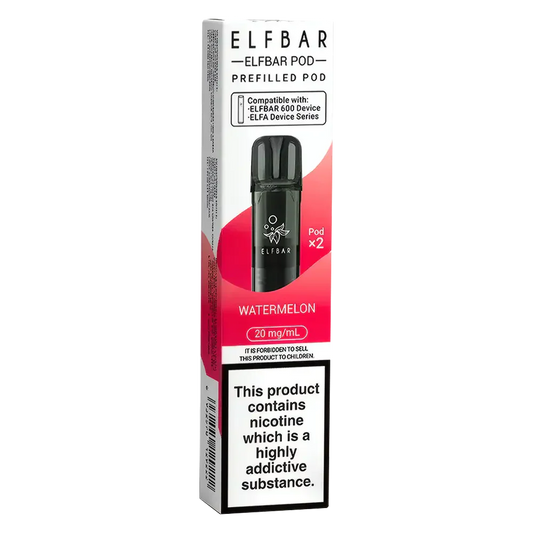 Elf Bar 600 Peach Ice Prefilled Pods