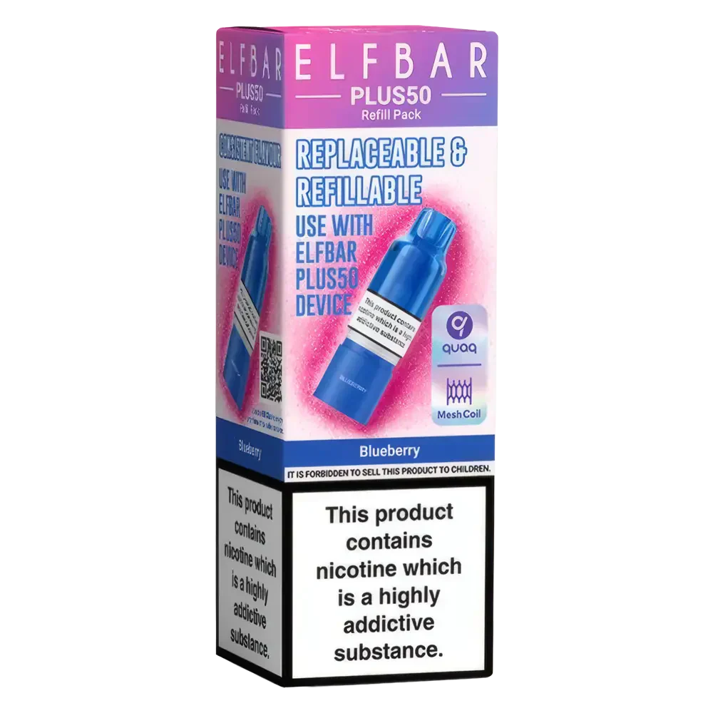 Elf Bar Plus 50 Prefilled Pods