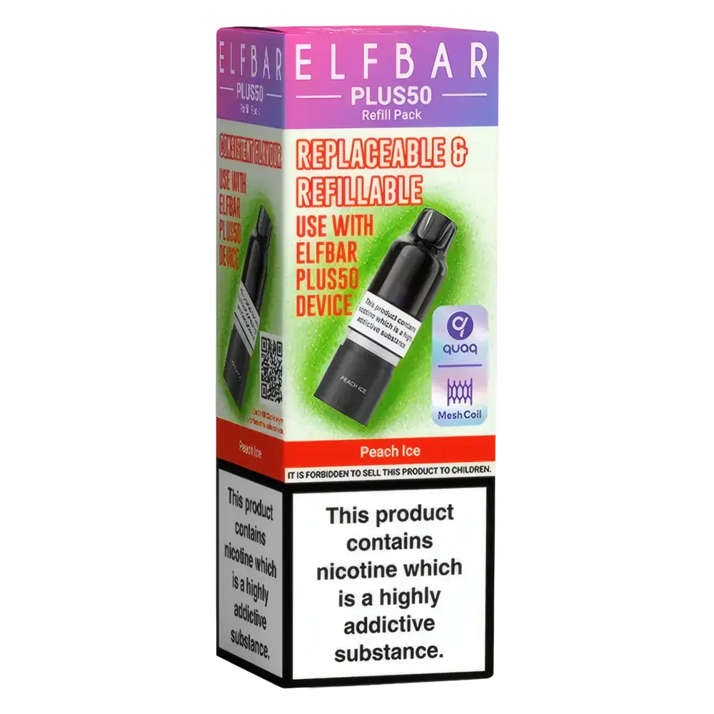 Elf Bar Plus 50 Prefilled Pods