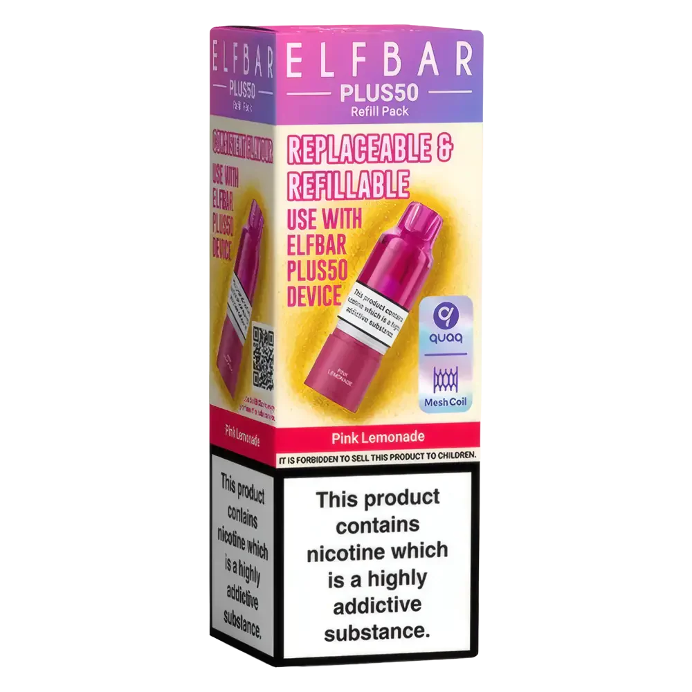 Elf Bar Plus 50 Prefilled Pods