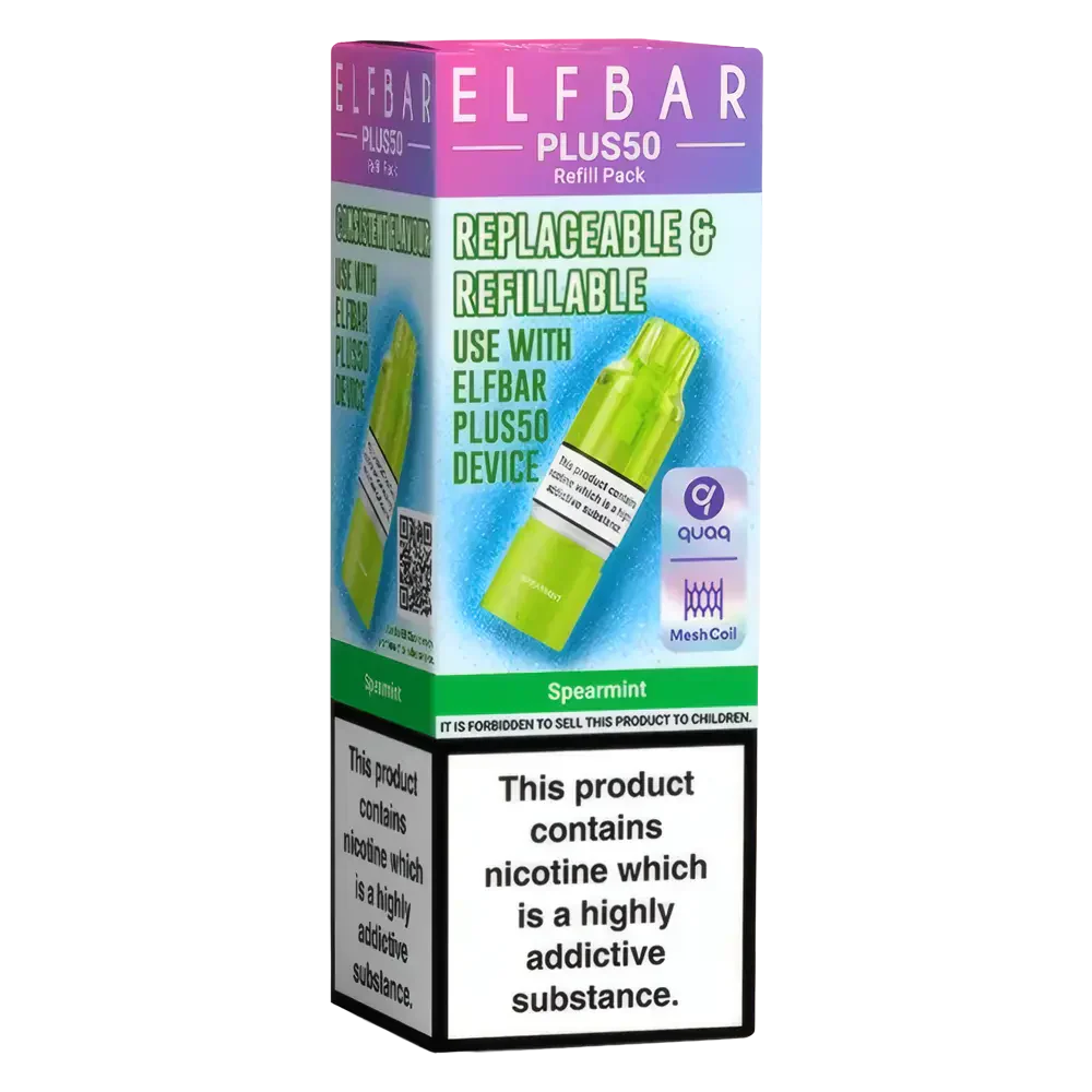 Elf Bar Plus 50 Prefilled Pods