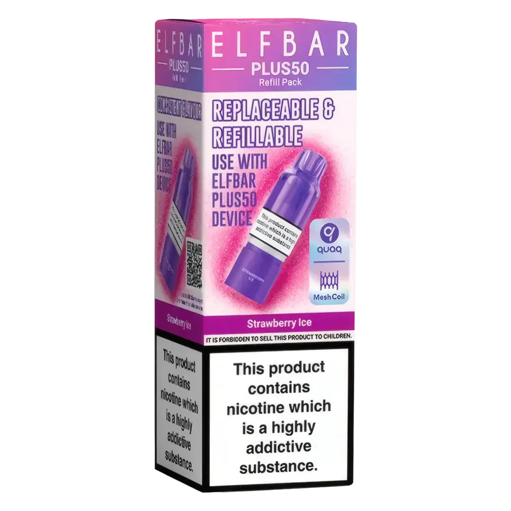 Elf Bar Plus 50 Prefilled Pods