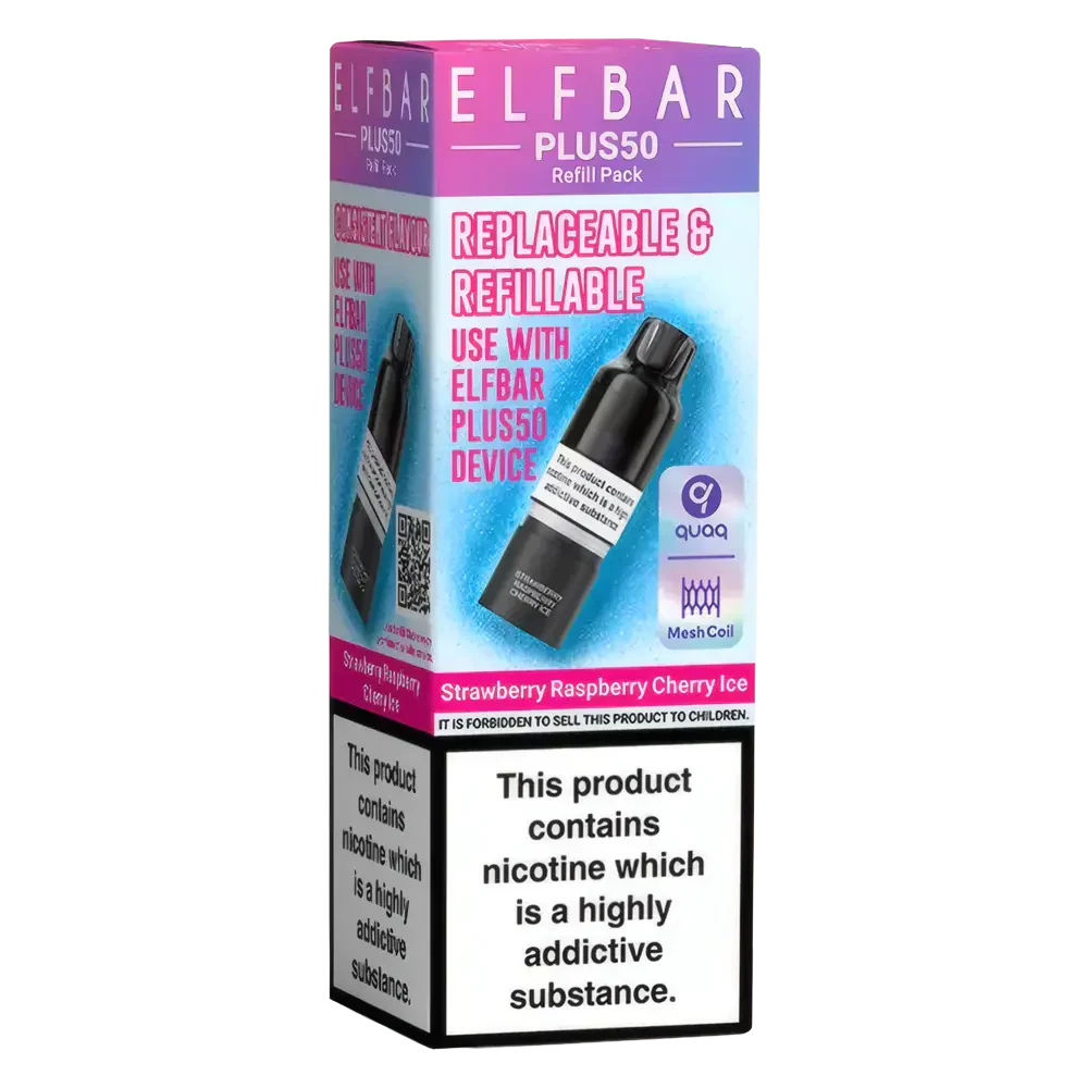 Elf Bar Plus 50 Prefilled Pods