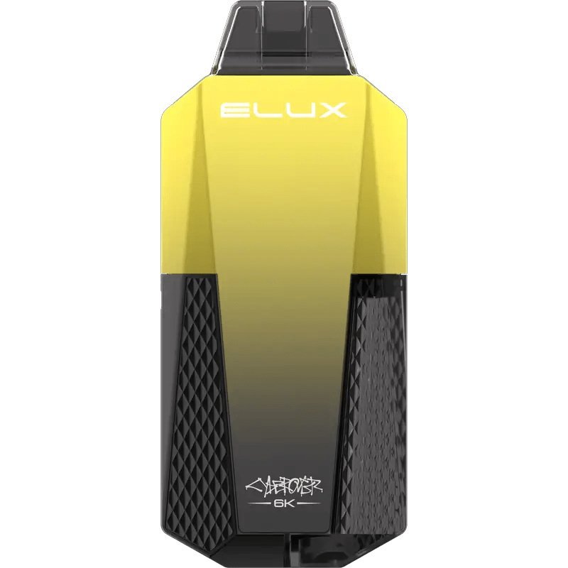 Elux Cyberover 6000 Prefilled Pod Vape Box of 10, Banana Ice Flavour