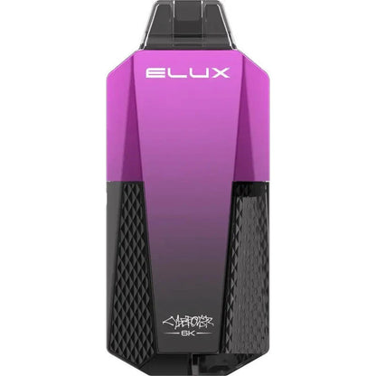 Elux Cyberover 6000 Prefilled Pod Vape Box of 10, Blueberry Raspberry Flavour