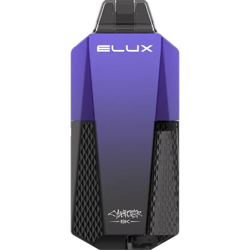 Elux Cyberover 6000 Prefilled Pod Vape Box of 10, Blueberry Sour Raspberry Flavour