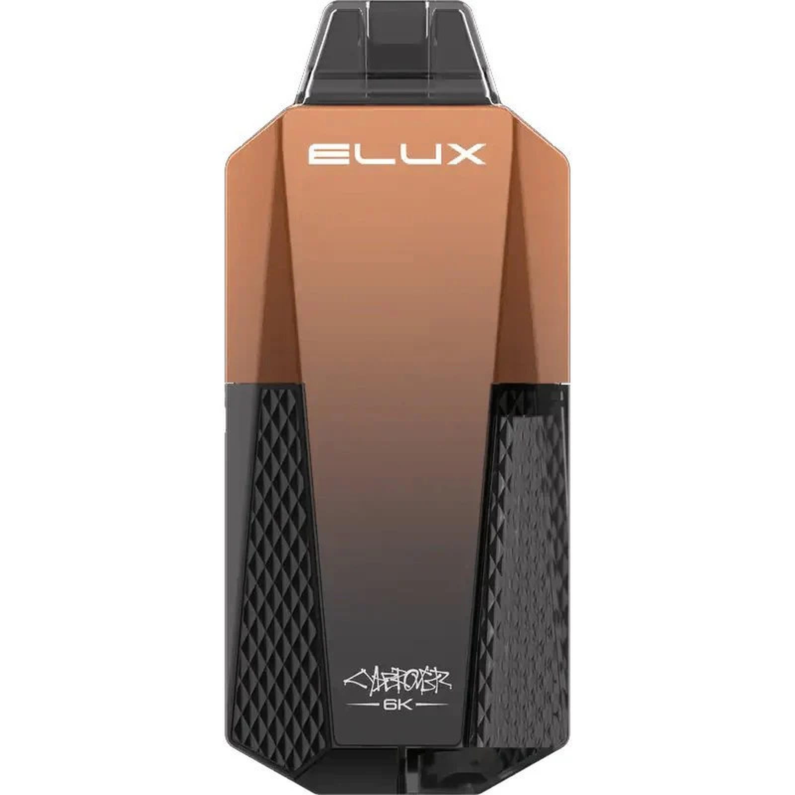 Elux Cyberover 6000 Prefilled Pod Vape Box of 10, Strawberry Kiwi  Flavour