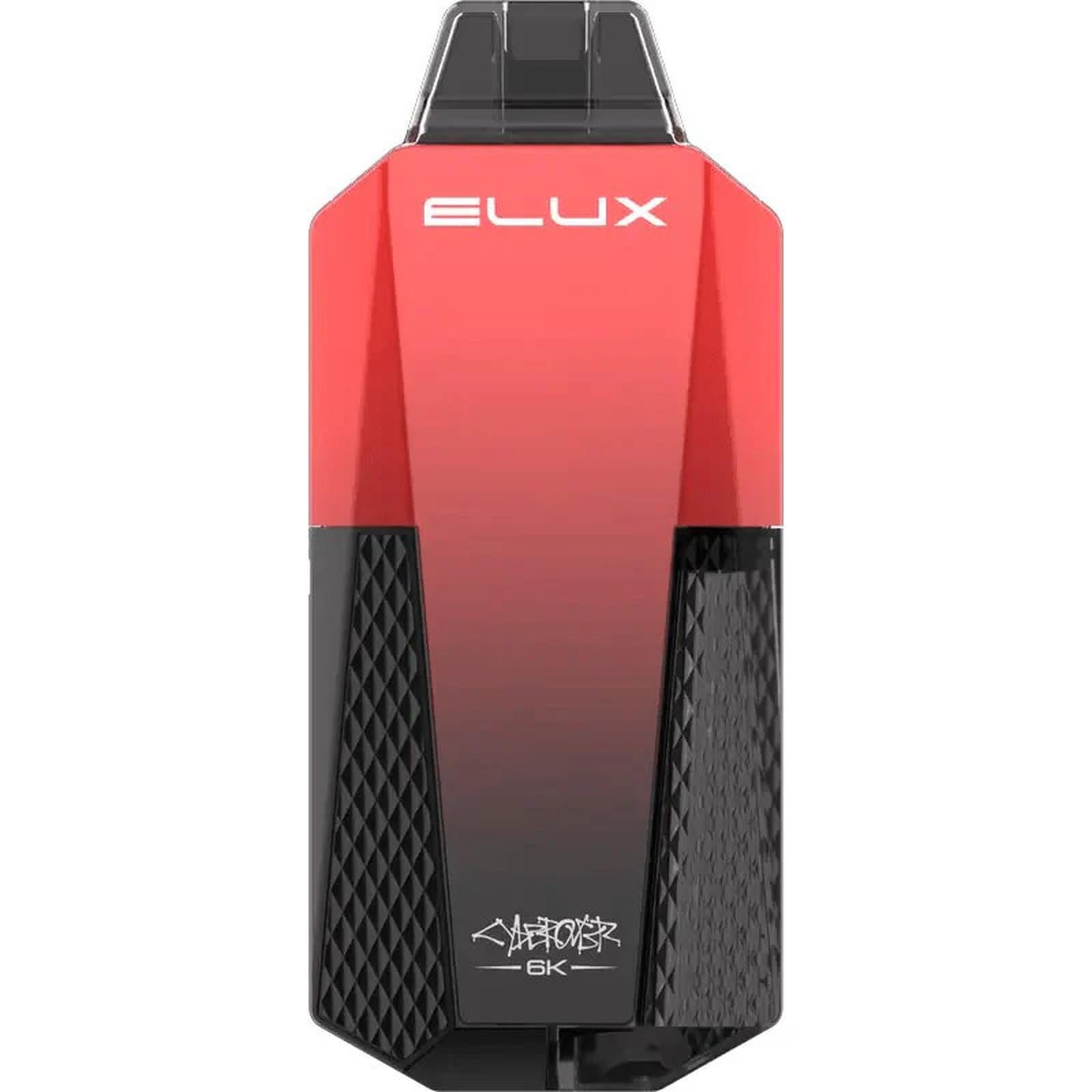Elux Cyberover 6000 Prefilled Pod Vape Box of 10, Strawberry Raspberry Cherry Flavour