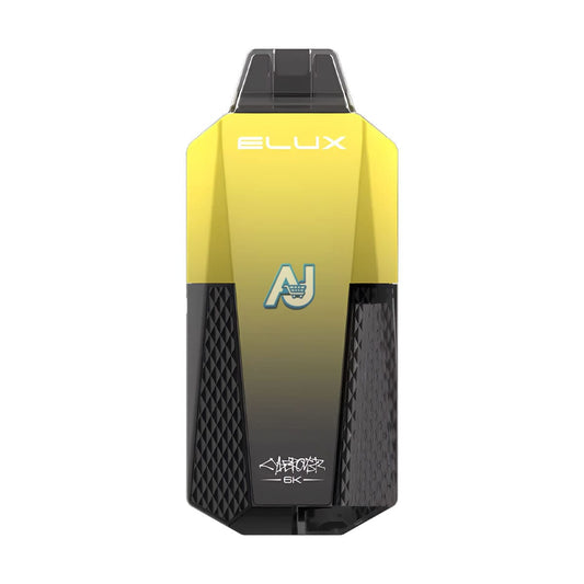 Elux Cyberover 6K Vape Pod Kit, Banana Ice Flavor