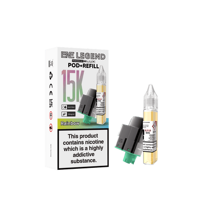 Elux ENE Legend 15k Replacement Pods Pack of 5 - Wholesale Price !