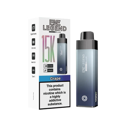 Elux ENE Legend 15K Pod Vape Kit In Grape Colour