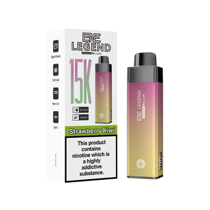 Elux ENE Legend 15K Pod Vape Kit In Strawberry Kiwi Colour