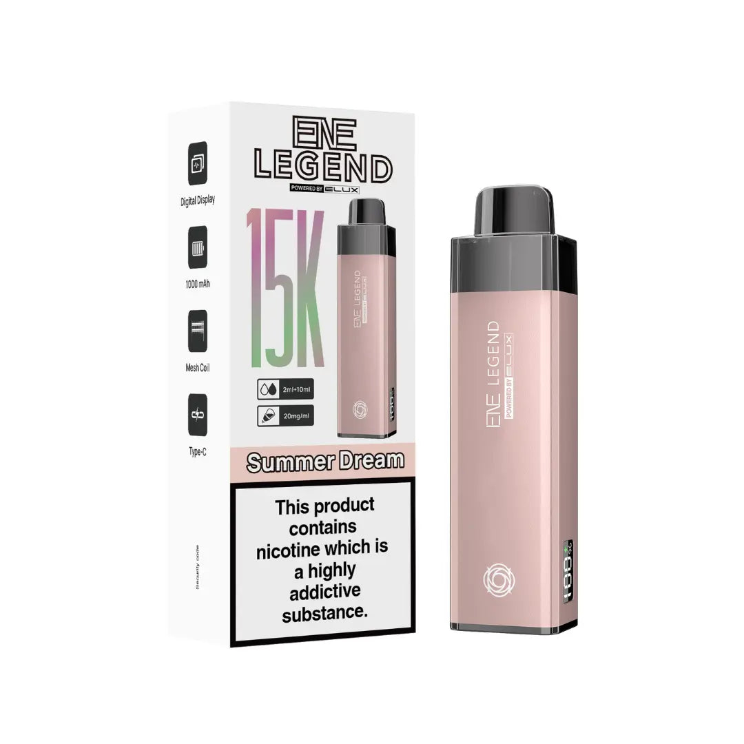 Elux ENE Legend 15K Pod Vape Kit In Summer Dream Colour