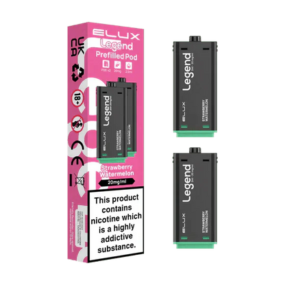 Elux Legend 1500 Replacement Pods Pack of 2 - Wholesale Price !