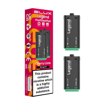 Elux Legend 1500 Replacement Pods Pack of 2 - Wholesale Price !