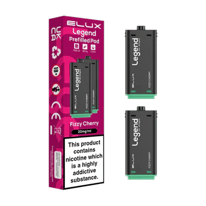 Elux Legend 1500 Replacement Pods Pack of 2 - Wholesale Price !