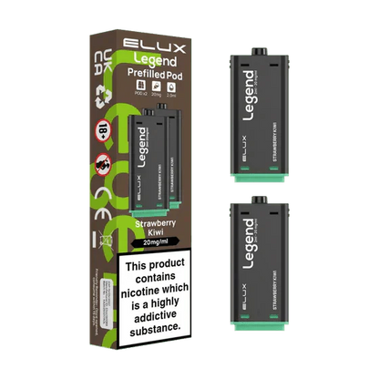 Elux Legend 1500 Replacement Pods Pack of 2 - Wholesale Price !