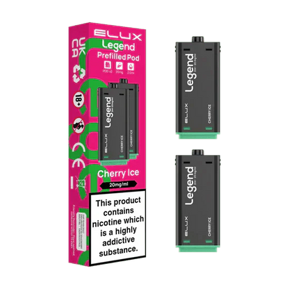 Elux Legend 1500 Replacement Pods Pack of 2 - Wholesale Price !