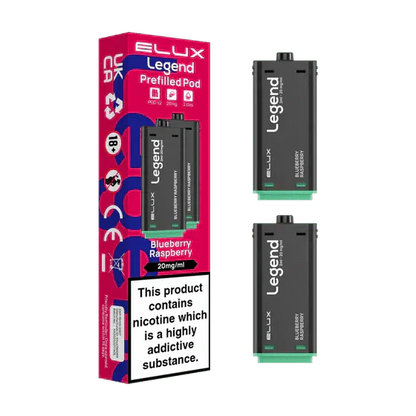 Elux Legend 1500 Replacement Pods Pack of 2 - Wholesale Price !