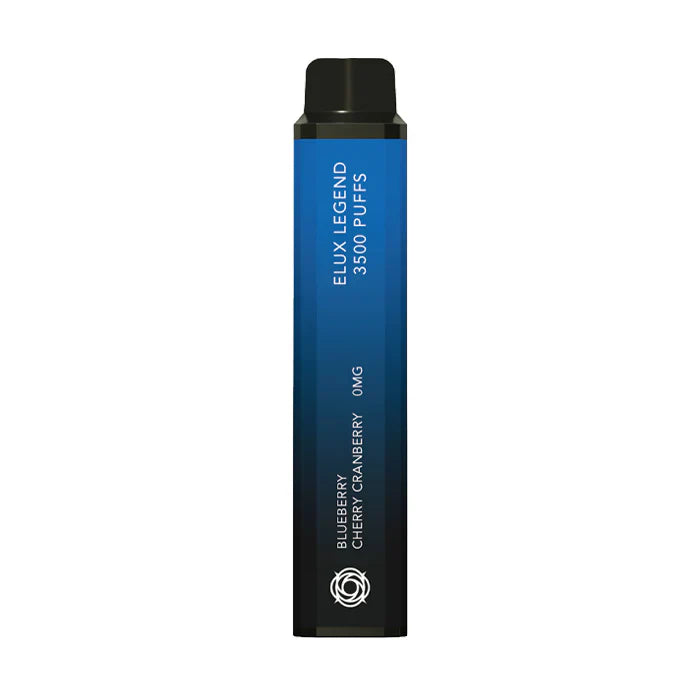 Elux Legend 3500 Puffs Prefilled Vape Pod Kit Pack of 10, Blueberry Cherry Cranberry Flavour