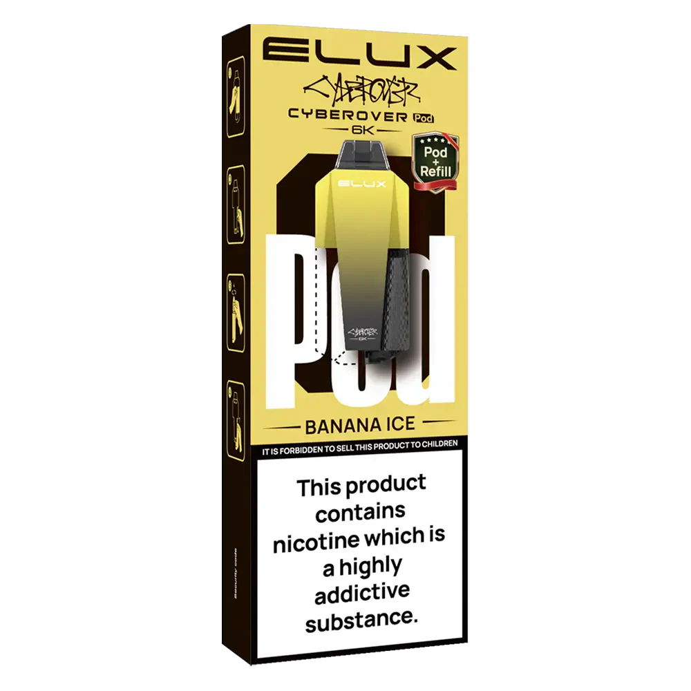 Elux Cyberover 6K Prefilled Pods