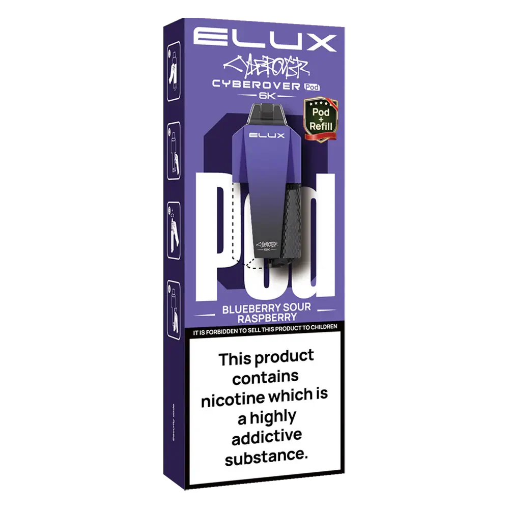 Elux Cyberover 6K Prefilled Pods