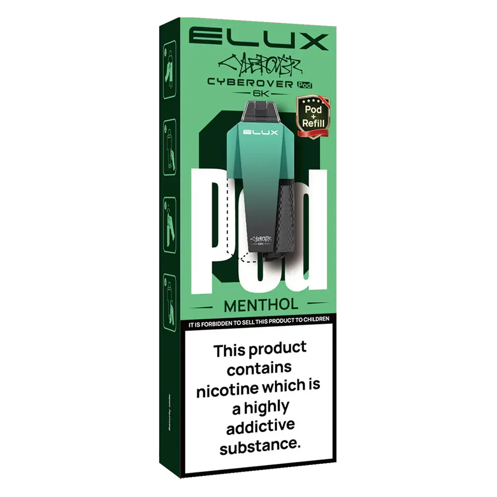 Elux Cyberover 6K Prefilled Pods
