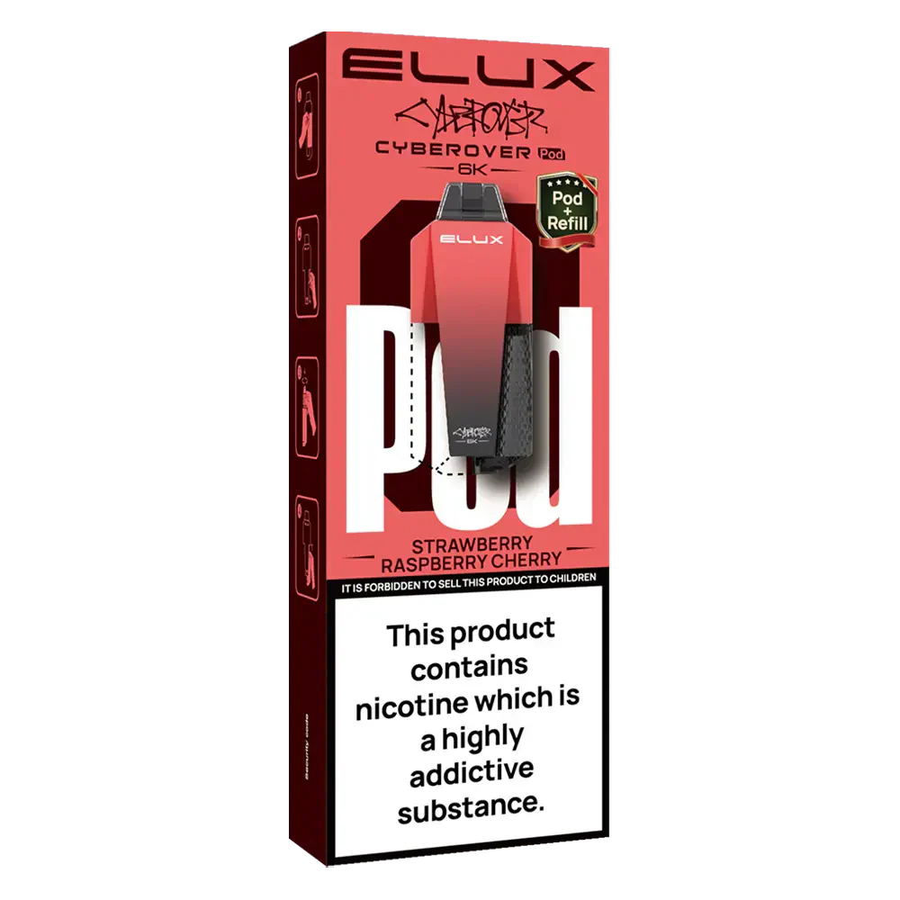 Elux Cyberover 6K Prefilled Pods