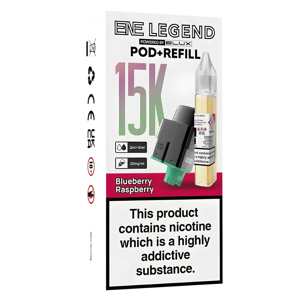 Elux Legend ENE 15K Prefilled Pods