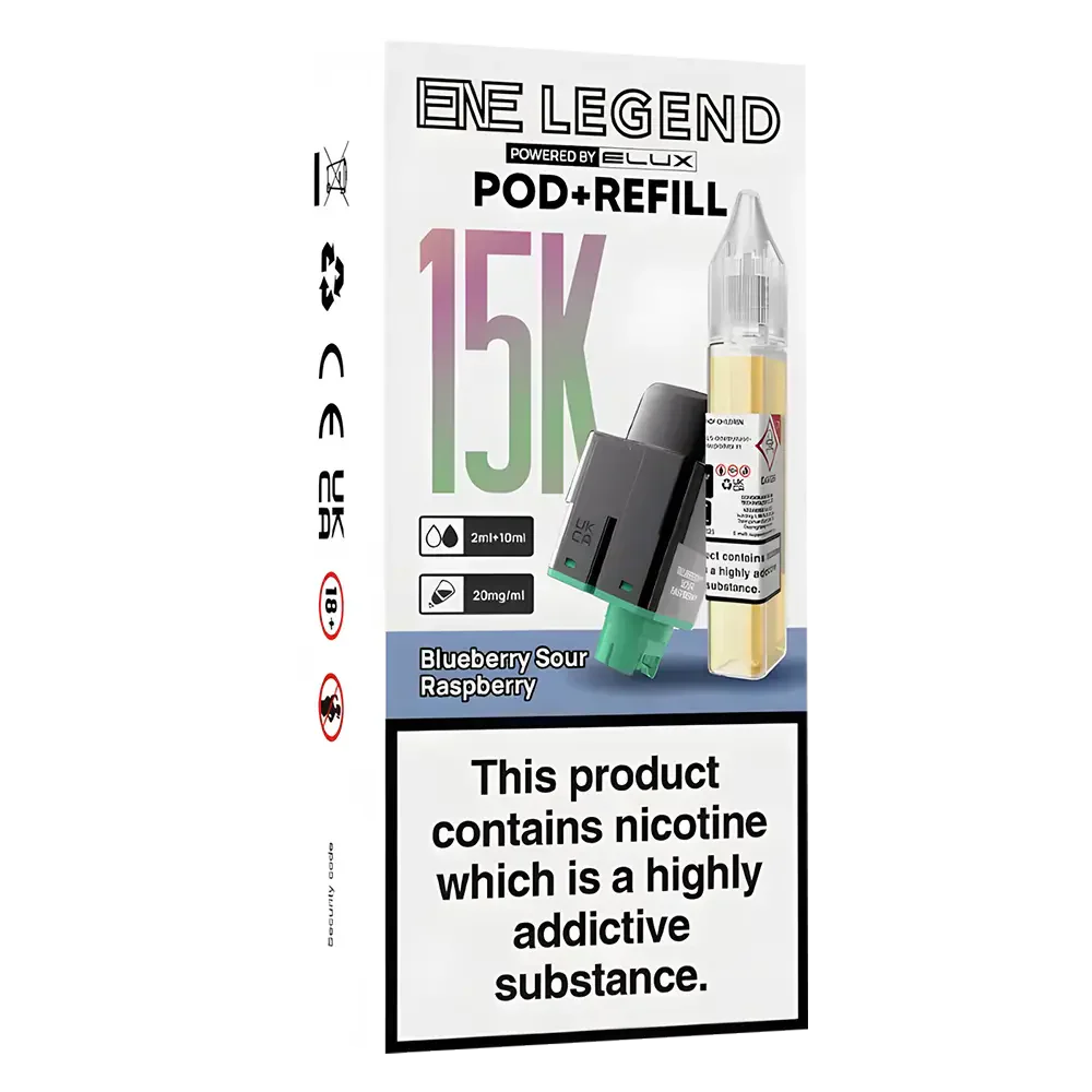 Elux Legend ENE 15K Prefilled Pods