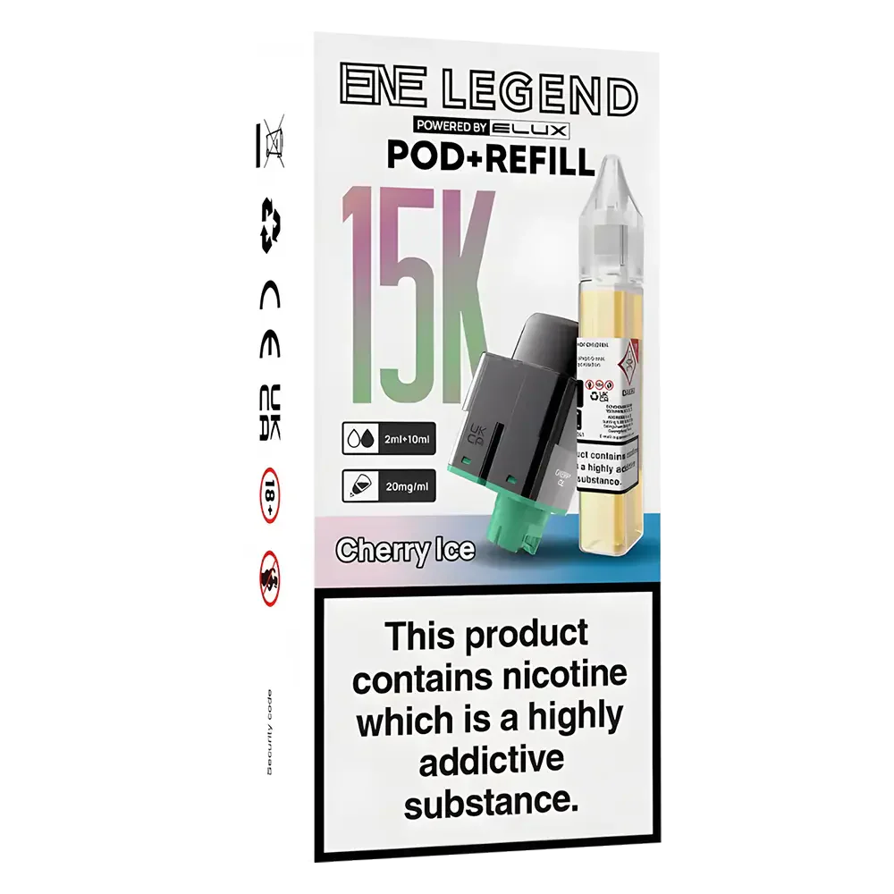 Elux Legend ENE 15K Prefilled Pods