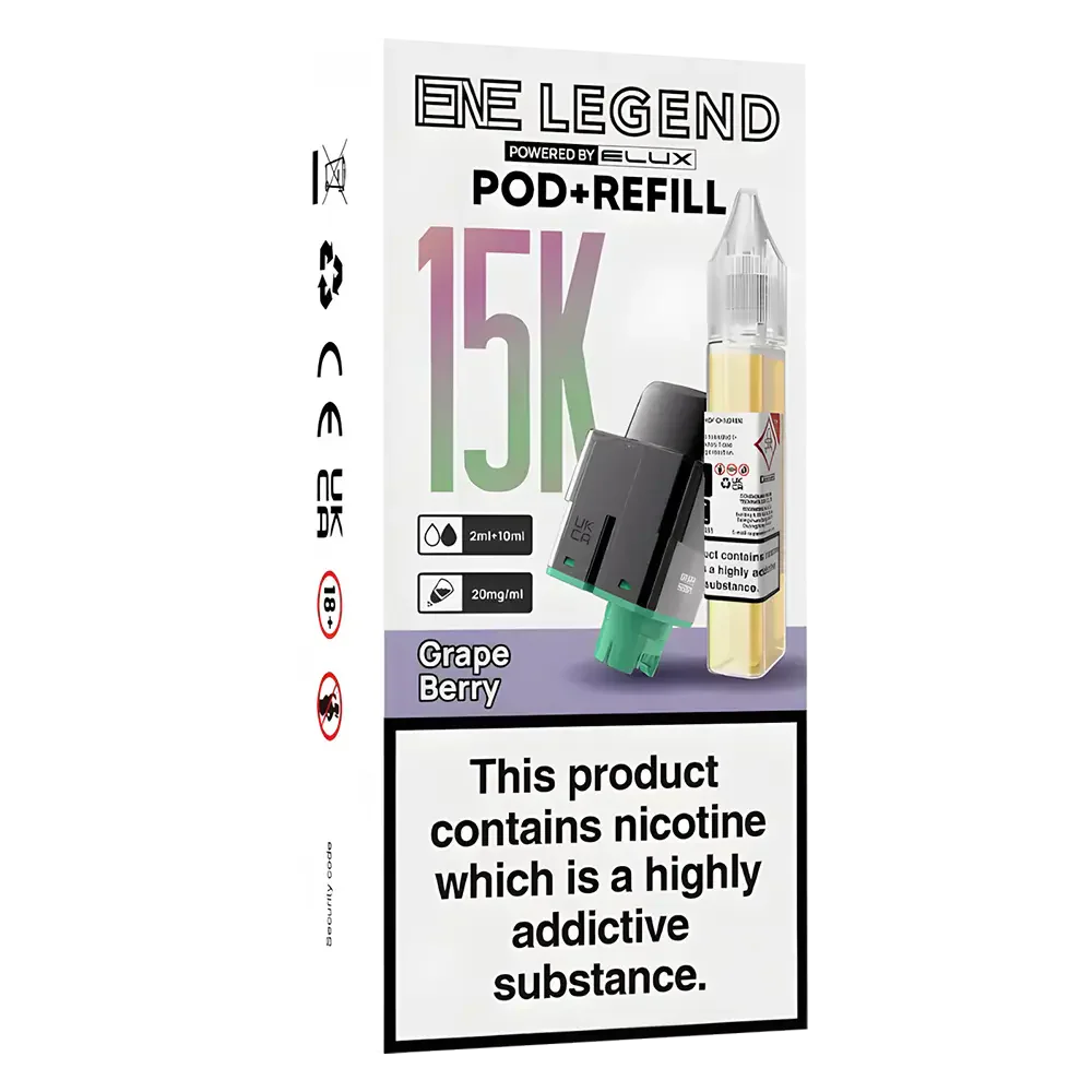 Elux Legend ENE 15K Prefilled Pods