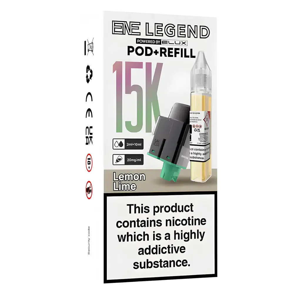 Elux Legend ENE 15K Prefilled Pods