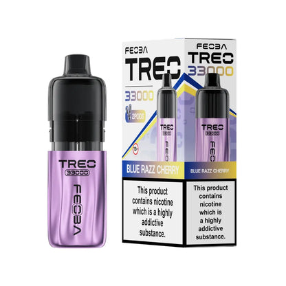 Feoba Treo 33K Prefilled Blue Razz Cherry Flavour Pod Vape Kit