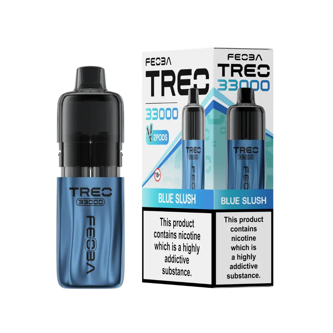 Feoba Treo 33K Prefilled Blue Slush Flavour Pod Vape Kit