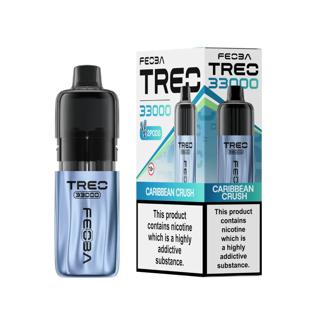 Feoba Treo 33K Prefilled Caribbean Crush Flavour Pod Vape Kit