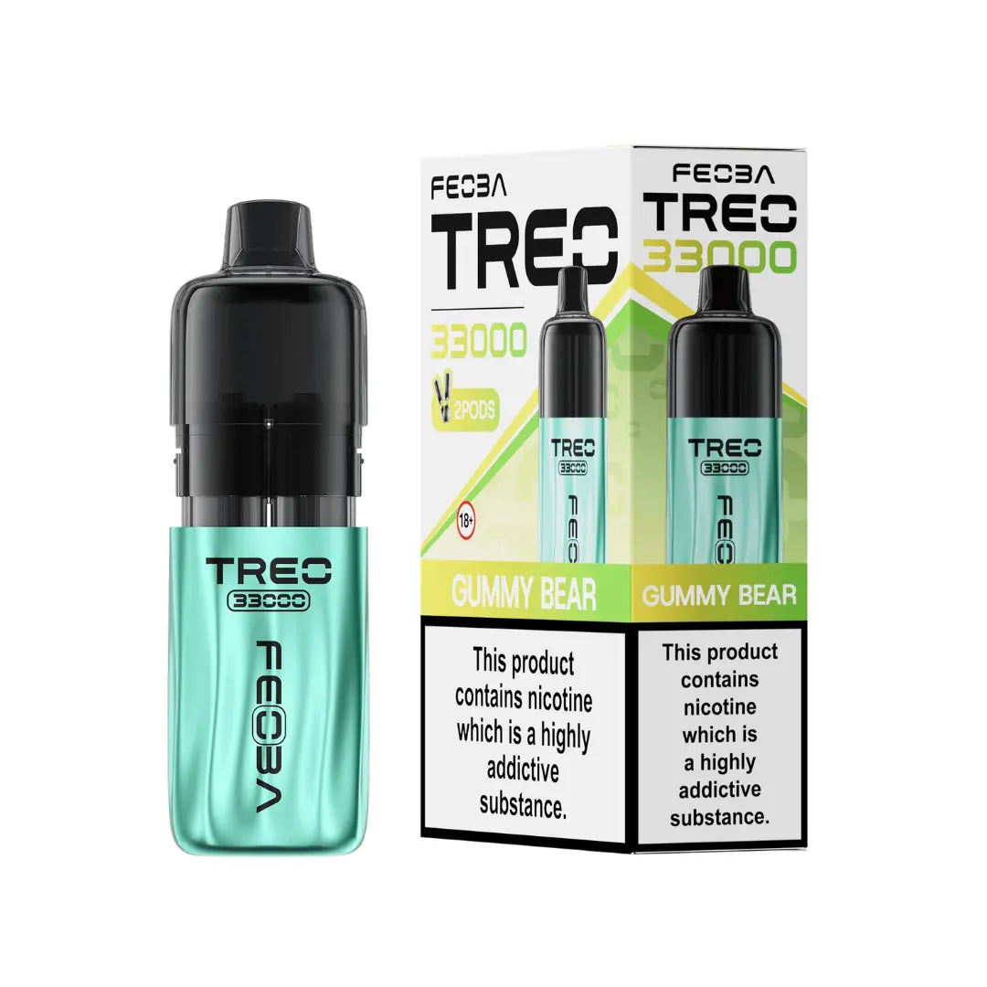Feoba Treo 33K Prefilled Gummy Bear Flavour Pod Vape Kit