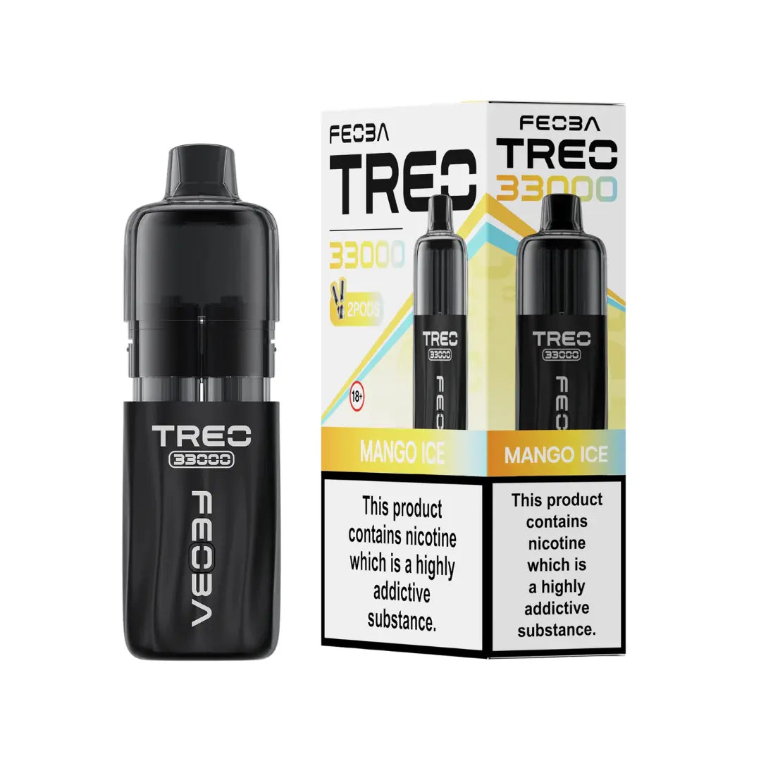 Feoba Treo 33K Prefilled Mango Ice Flavour Pod Vape Kit