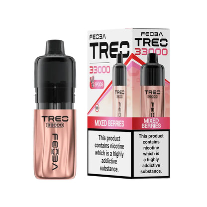 Feoba Treo 33K Prefilled Mixed Berries Flavour Pod Vape Kit