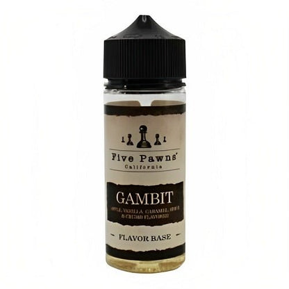Five Pawns 100ml Shortfill E Liquid, Gambit Flavour