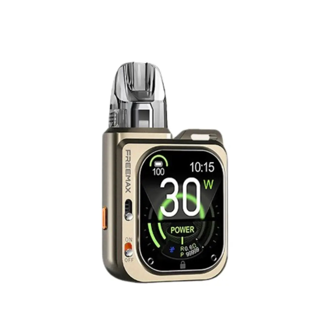 Freemax Rexa Smart Pod Vape Kit Gold Colour - Perfect for Nic Salt E-liquids